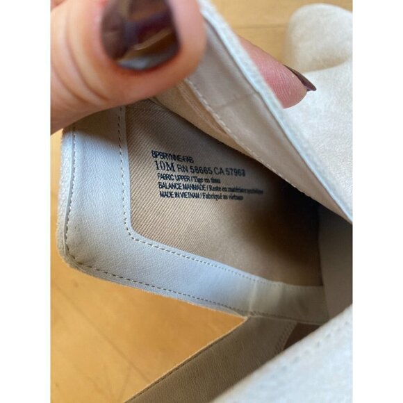 BP Women's "Brynne" faux suede beige bootie sz 10 ankle boot NEW - Picture 7 of 8